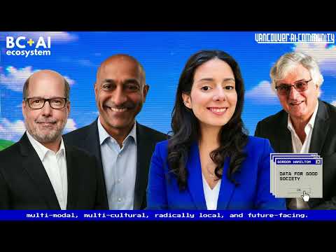 Canada’s AI Future + Data for Good with Taleeb Noormohamed | Vancouver AI Meetup #32