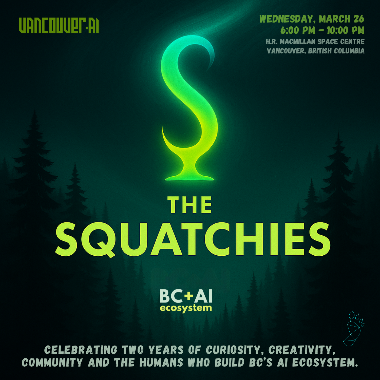 Vancouver AI Community Meetup & The Squatchie Awards
