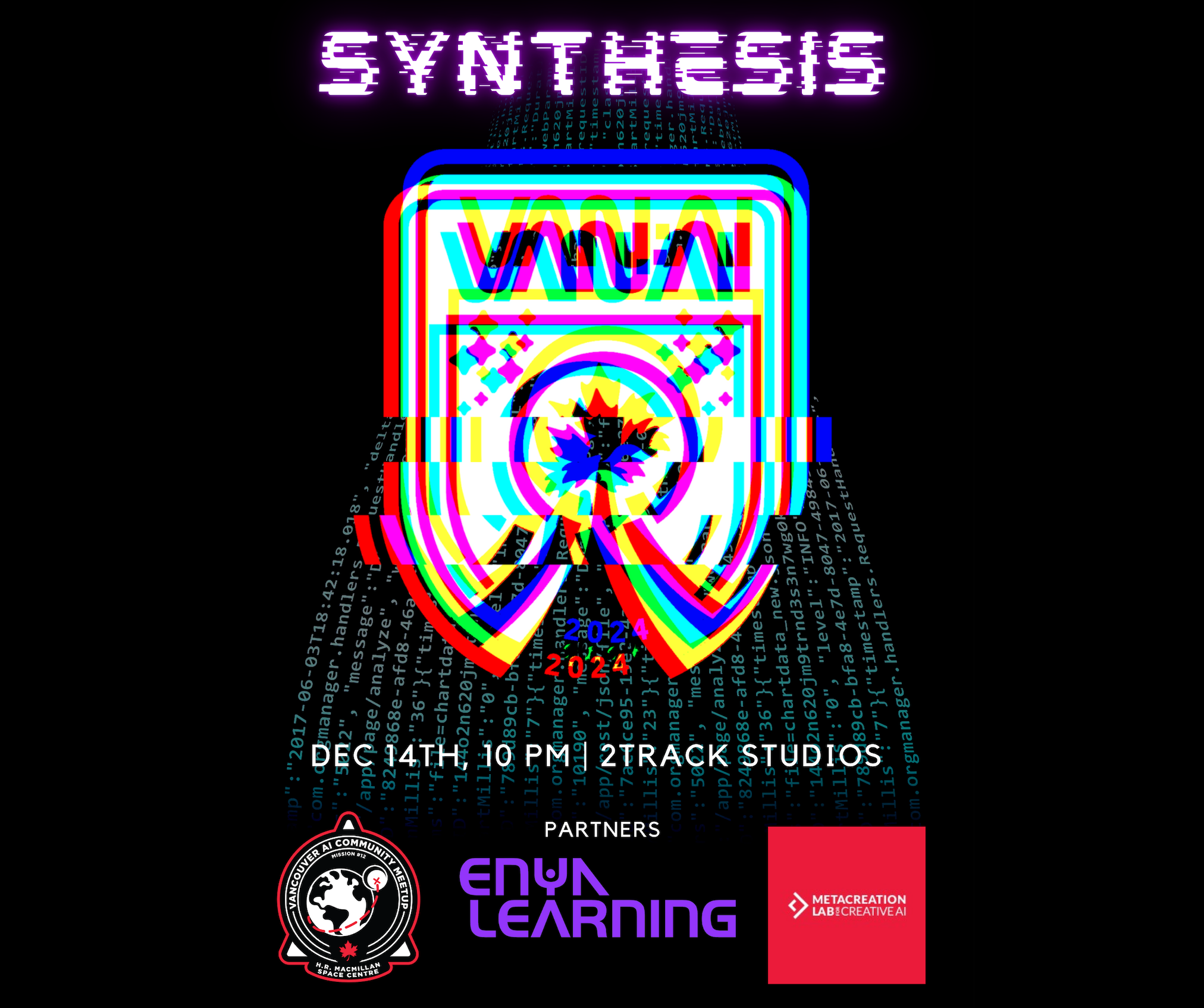 Synthesis: Vancouver AI Community Meetup Afterparty #NeurIPS