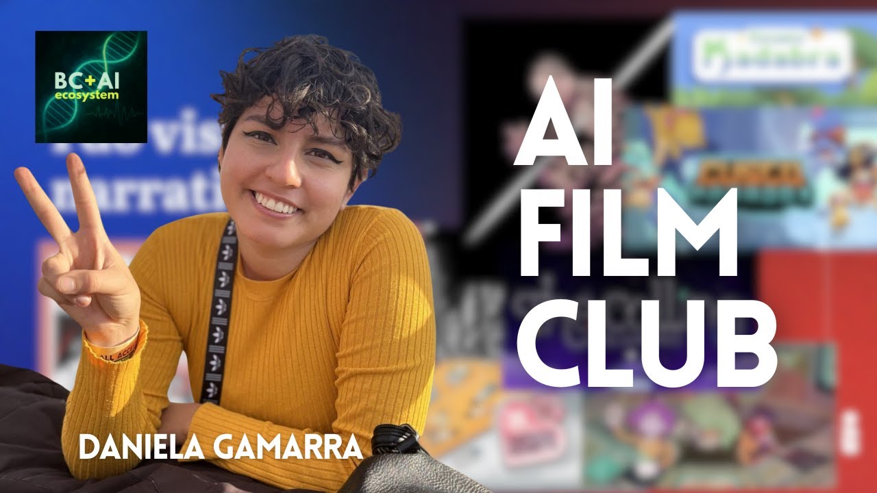 Hand‑Drawn AI Animation with Daniela Gamarra at BC + AI Film Club