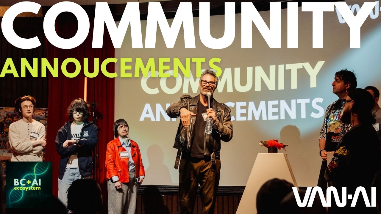 Community Announcements: MAC, AI Film Club & The Road Ahead | Vancouver AI March 2026