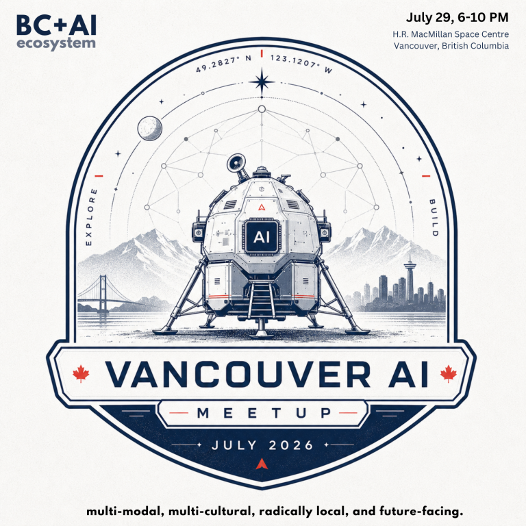 Vancouver AI Meetup #31: July 29 at the Space Centre